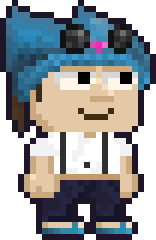Player in a cat beanie